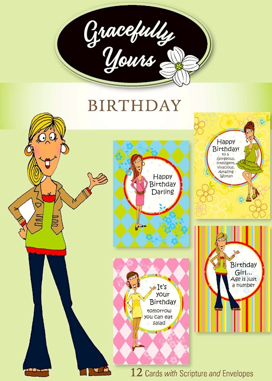 Church Kitchen Lady Birthday Cards