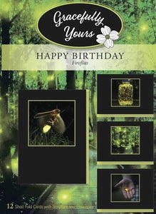 Fireflies Birthday Cards