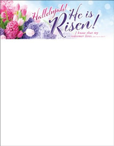 Hallelujah, He is Risen! Letterhead