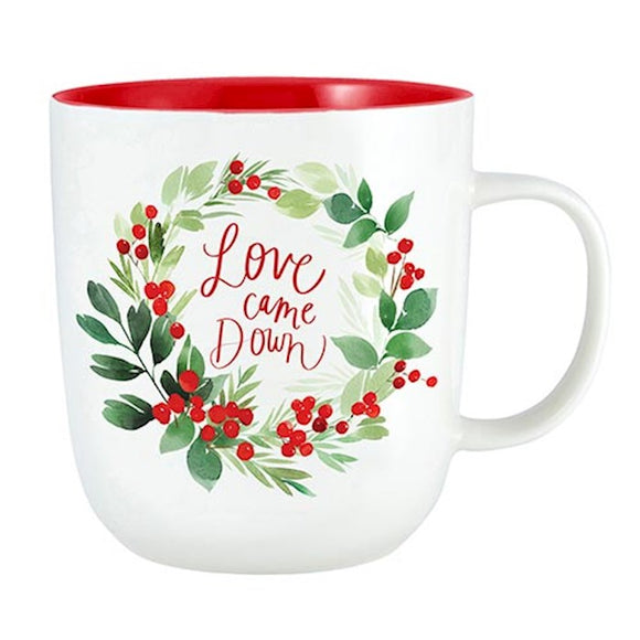 Love Came Down Christmas Mug