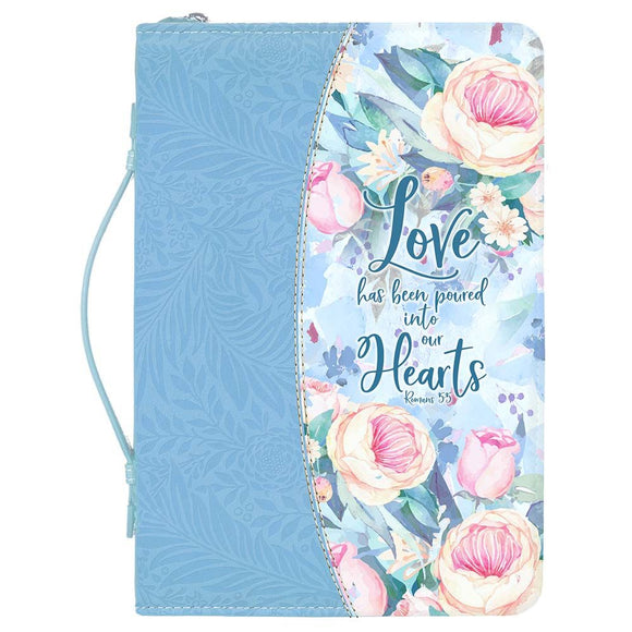 Love Has Been Poured Bible Cover Large