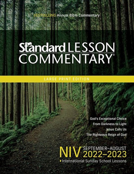 Standard Lesson Commentary NIV Large Print 2023-2024
