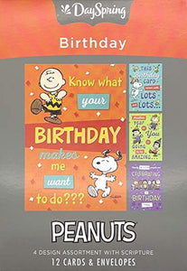 Peanuts Birthday cards
