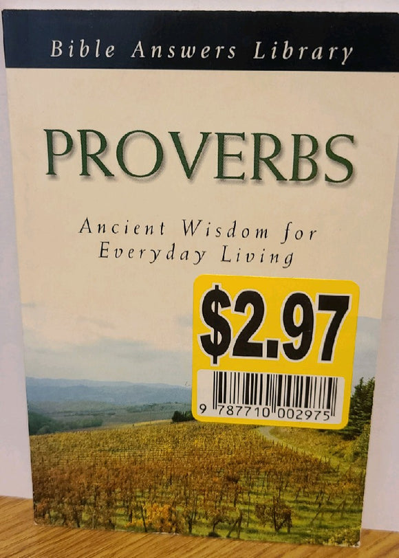 Proverbs: Ancient Wisdom for Everyday Living (booklet)