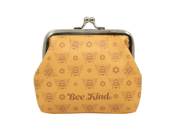 Coin Purse-Bee Kind (4 x 4.25)