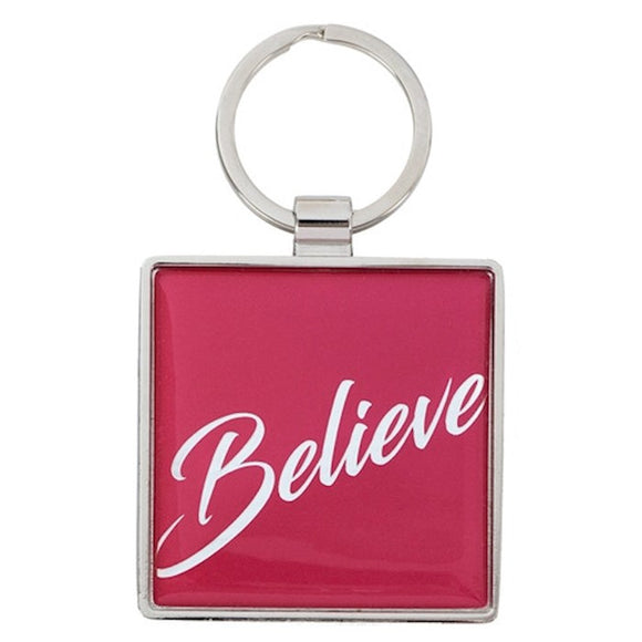 Believe Key Ring
