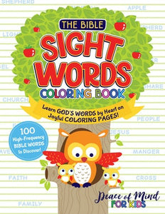 The Bible Sight Words Colouring Book