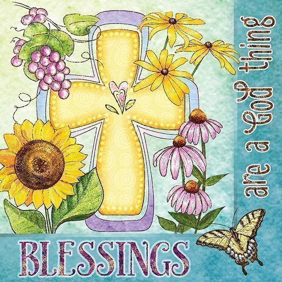 Blessings are a God Thing 3 Ply Luncheon Napkins