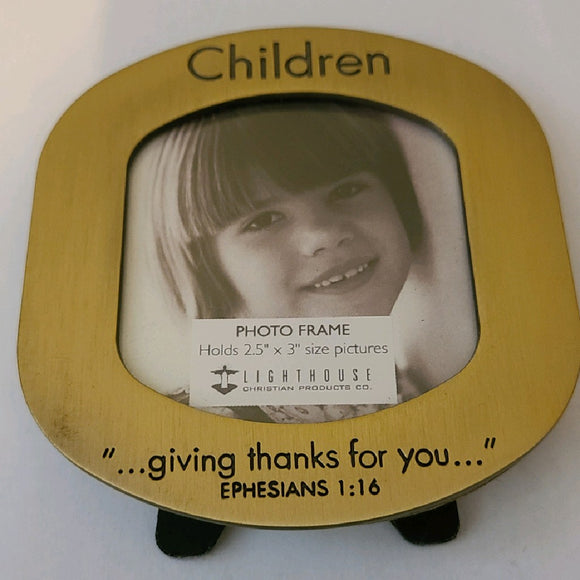 Children bronze frame