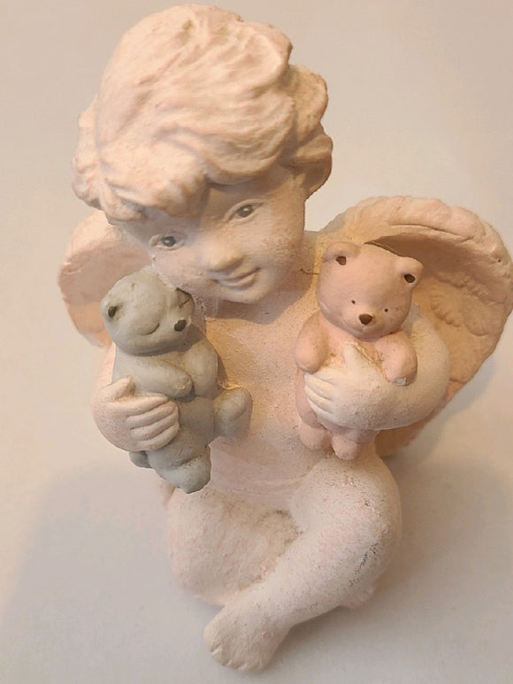 Plaster Angel figurine