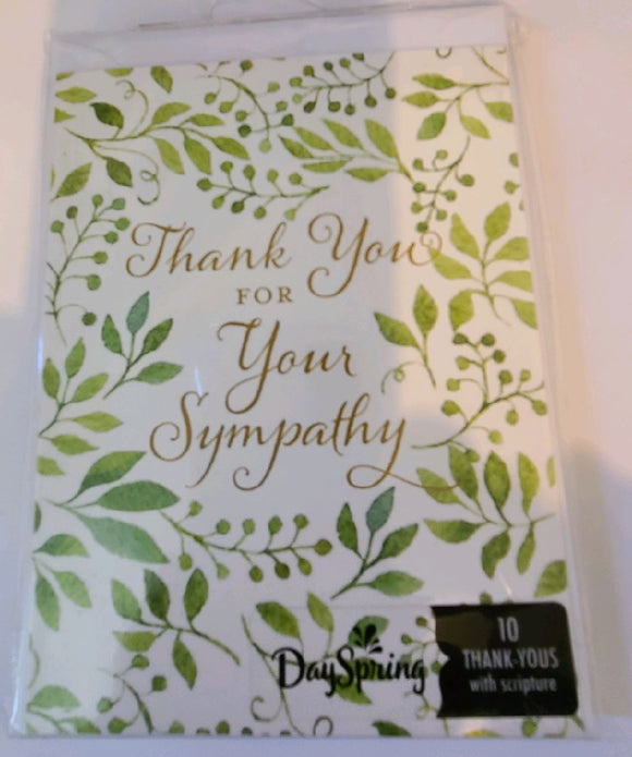 Notecards - Thank you for your Sympathy