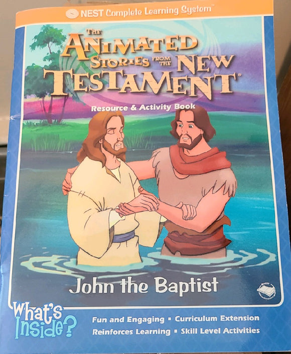 The Animated Stories from the New Testament w/DVD - John the Baptist