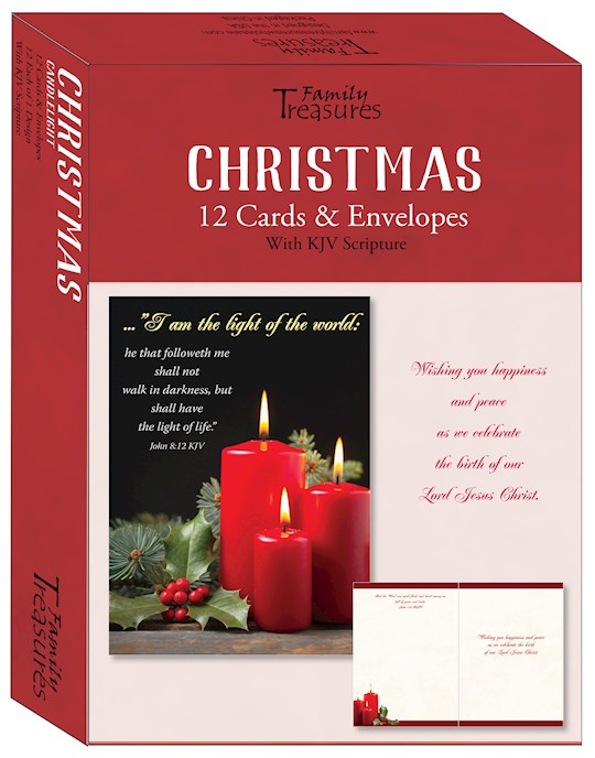 Christmas Candlelight Boxed Christmas Cards