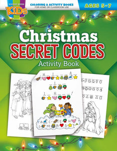 Christmas Secret Code Activity Book