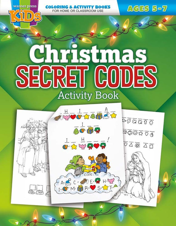 Christmas Secret Code Activity Book