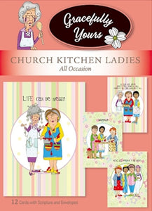Church Kitchen Ladies All Occasion Cards