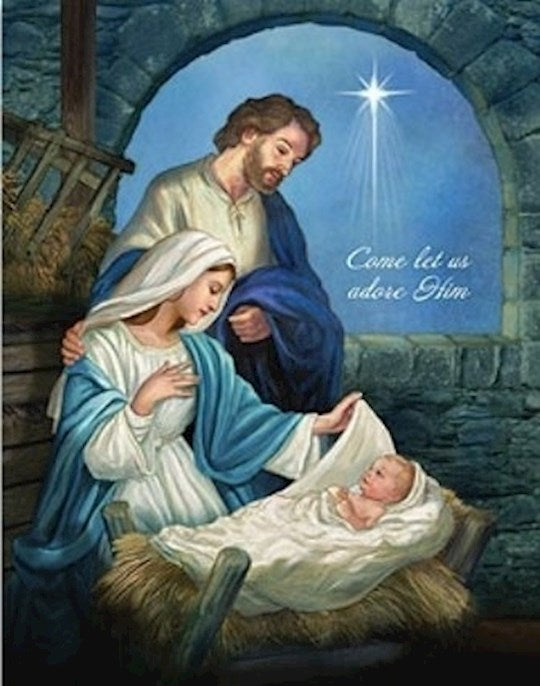 Come Let Us Adore Him Nativity Puzzle