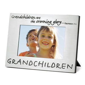 Photo Frame-GRANDCHILDREN-4X6 Proverbs 17:6