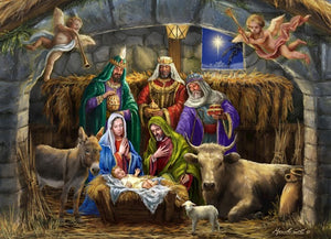 In the Manger 1000 piece Puzzle