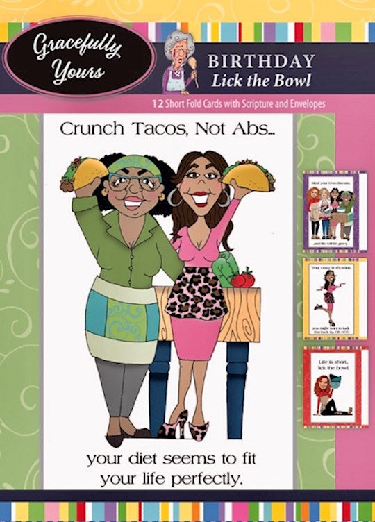 Church Ladies (Lick the Bowl) Birthday Boxed Cards