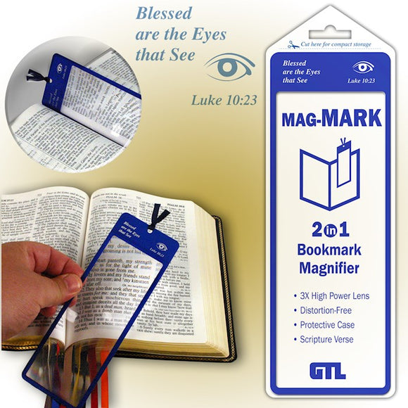 Mag-Mark 2 in1 Bookmark Magnifier