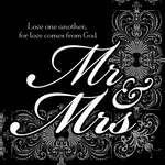 Mr & Mrs Luncheon Napkins