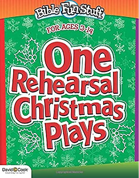 One Rehearsal Christmas Plays (Bible Fun Stuff) For Ages 3-14