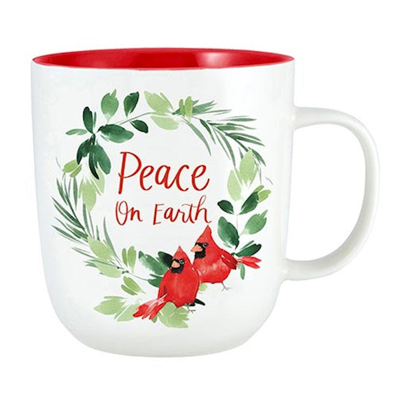Peace on Earth Christmas Mug