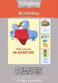 Peanuts Adventure Birthday cards