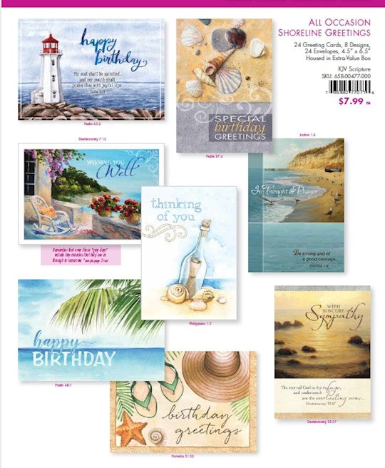 Shoreline Greetings All Occasion Cards