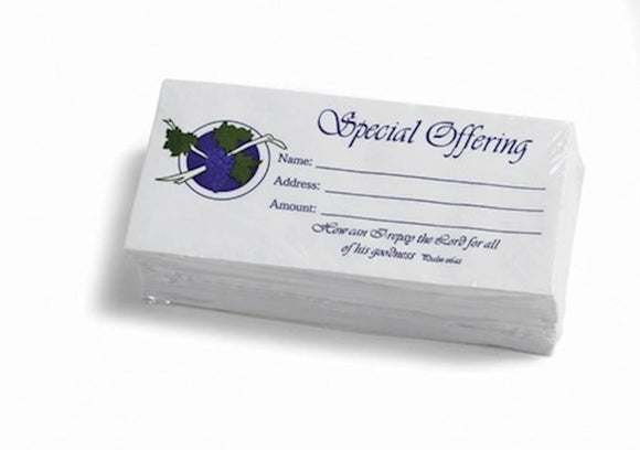 Special Offering Envelopes
