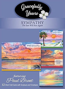 The Sun Will Rise Again Sympathy Boxed Cards