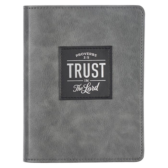 Journal Handy Faux Leather-Trust in the Lord Prov. 3:5
