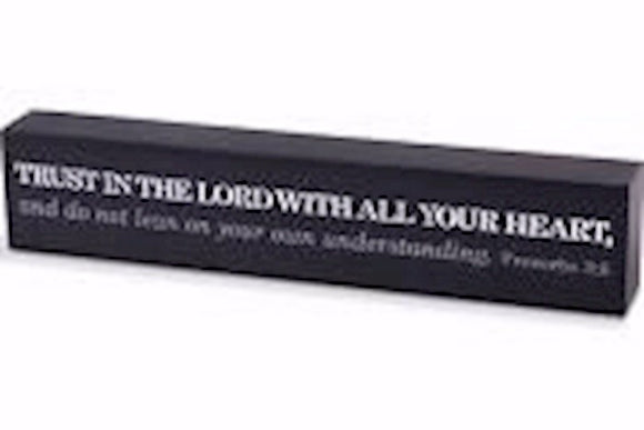 Scripture Bar-Trust in the Lord