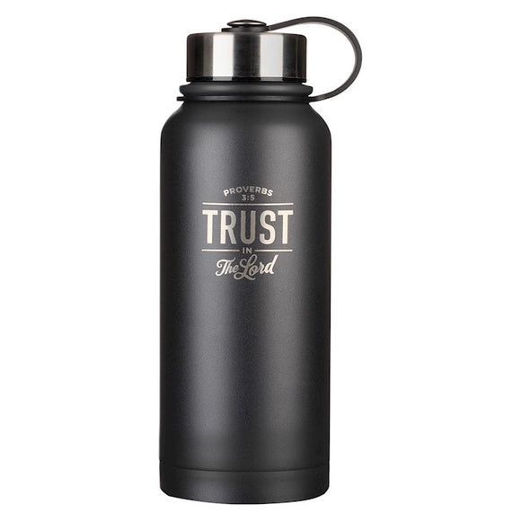 Water Bottle-Trust in the Lord Prov. 3:5 (Stainless)