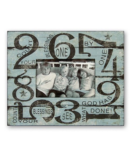 Count Your Blessings photo frame